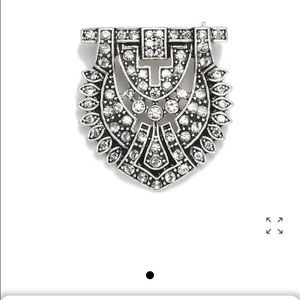 Lulu Frost for J.Crew Crystal Brooch